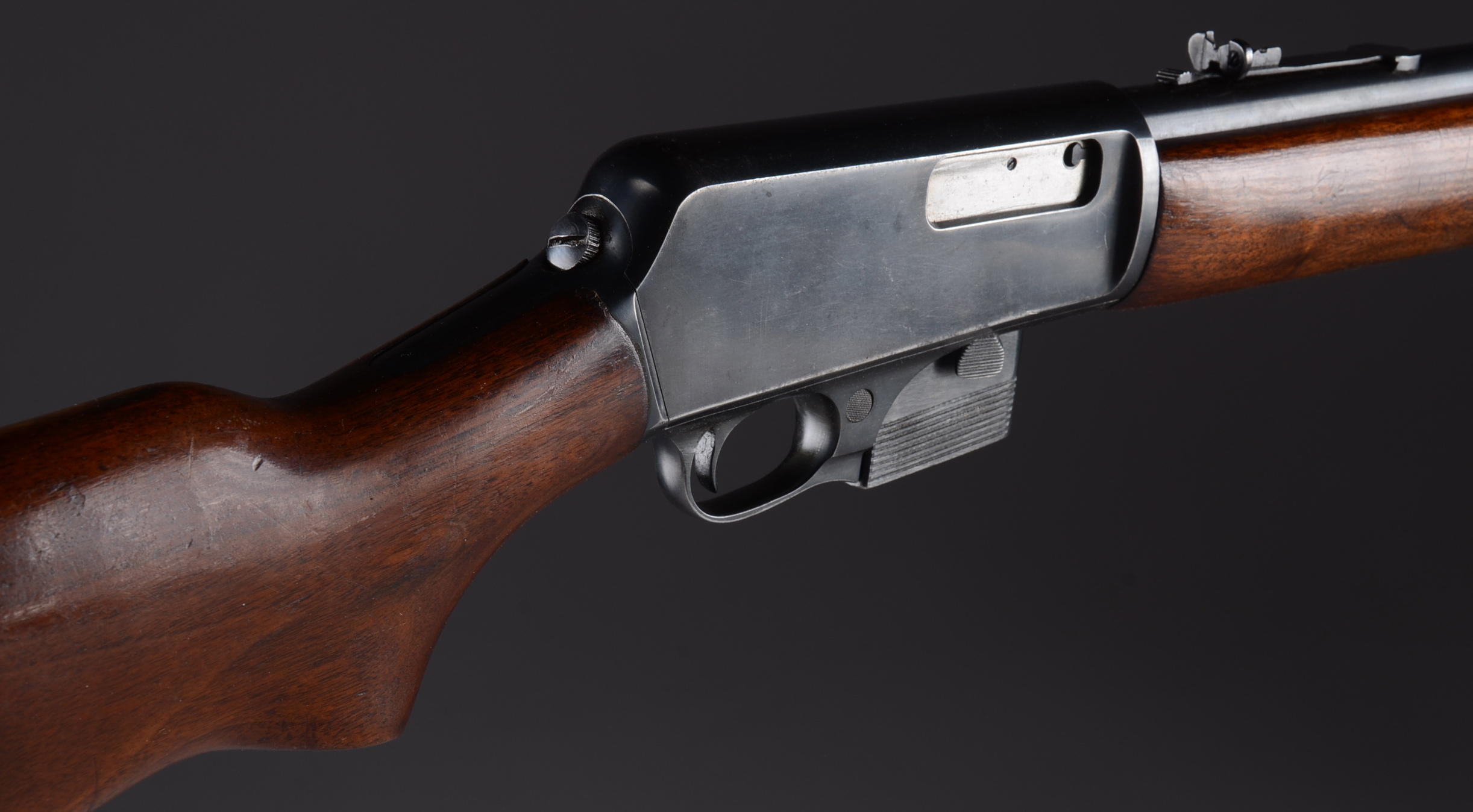 Winchester Model 07 .351 Caliber rifle.