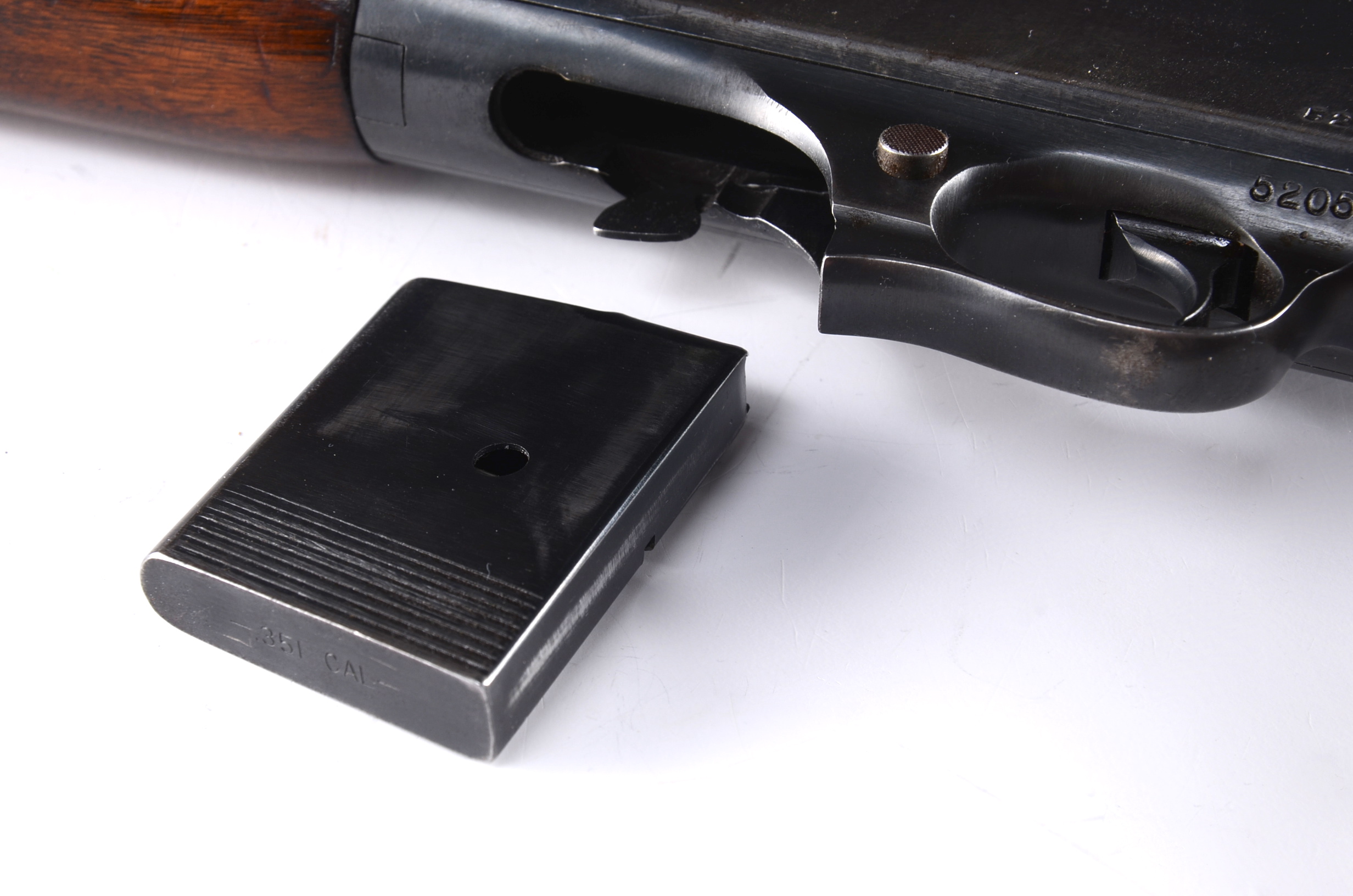 Winchester Model 07 .351 Caliber rifle.