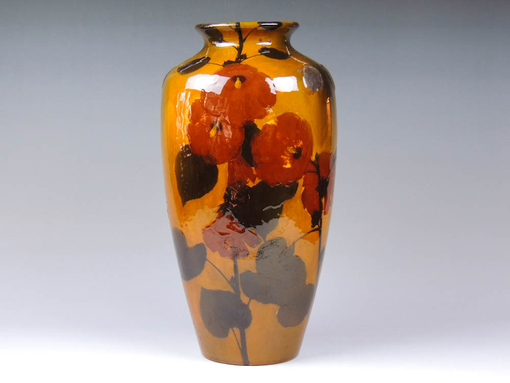 Kataro Shirayamadani 1900 Rookwood Baluster Vase No. 614B 