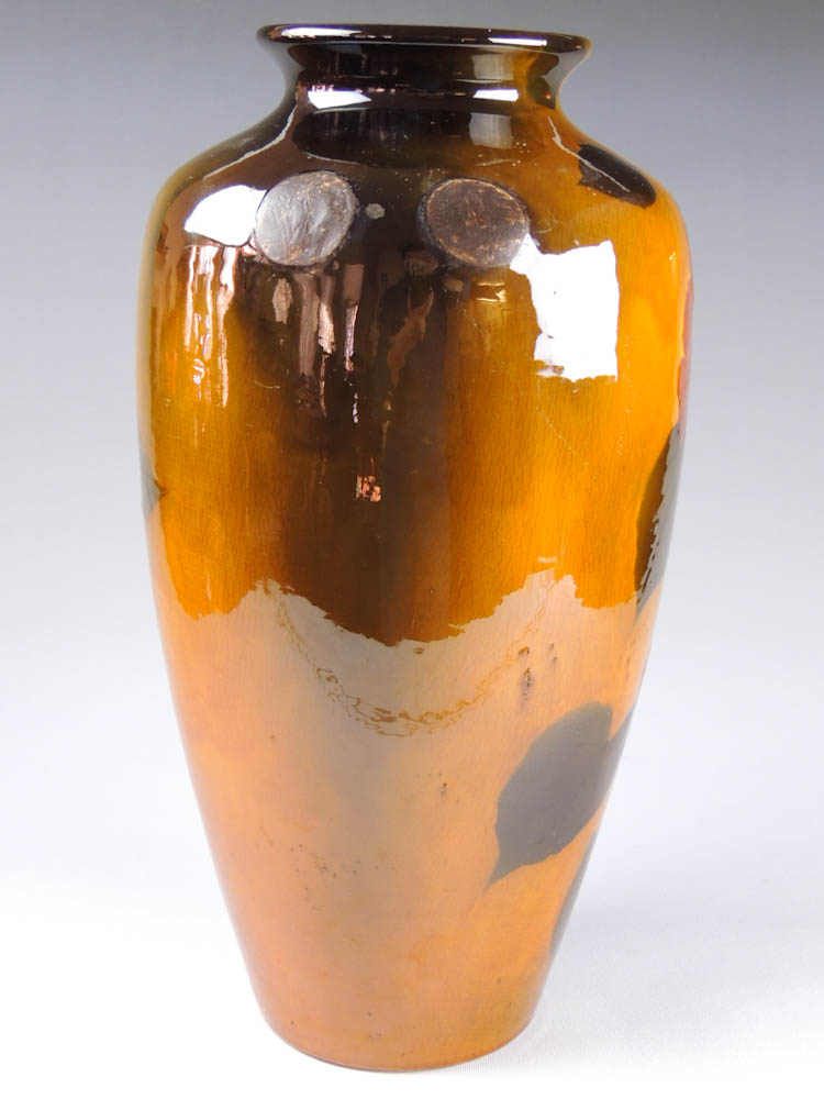 Kataro Shirayamadani 1900 Rookwood Baluster Vase No. 614B 