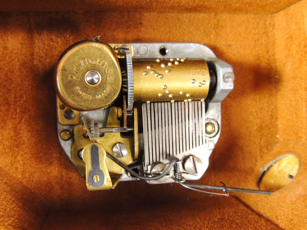 Reuge for Sorrento Inlaid Wood Music Box