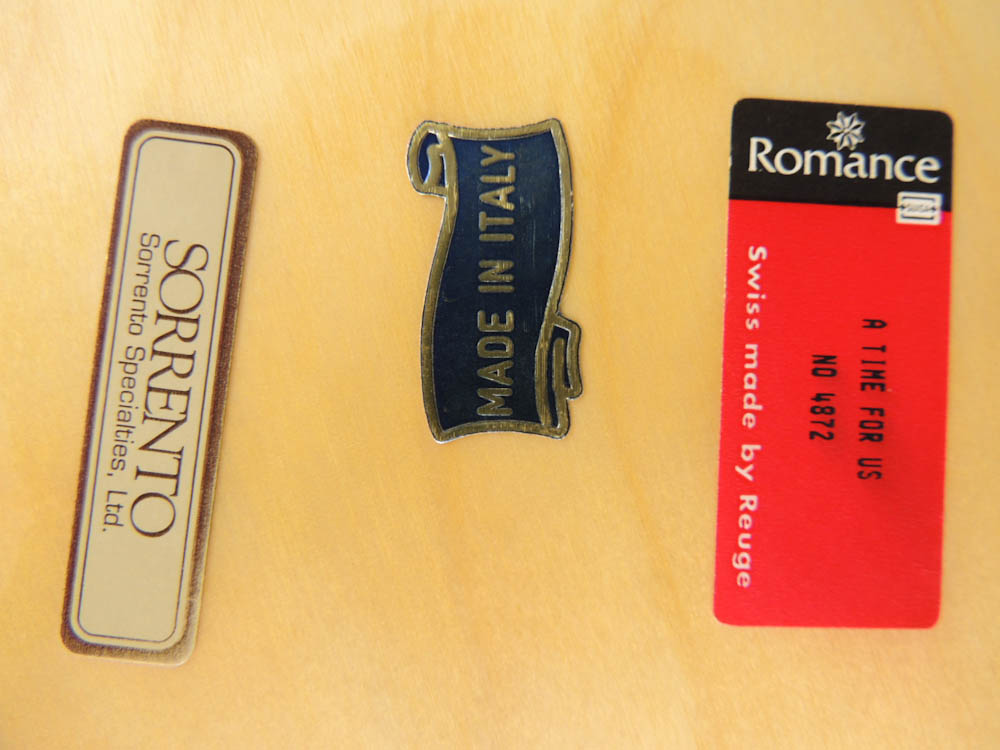 Reuge for Sorrento Inlaid Wood Music Box