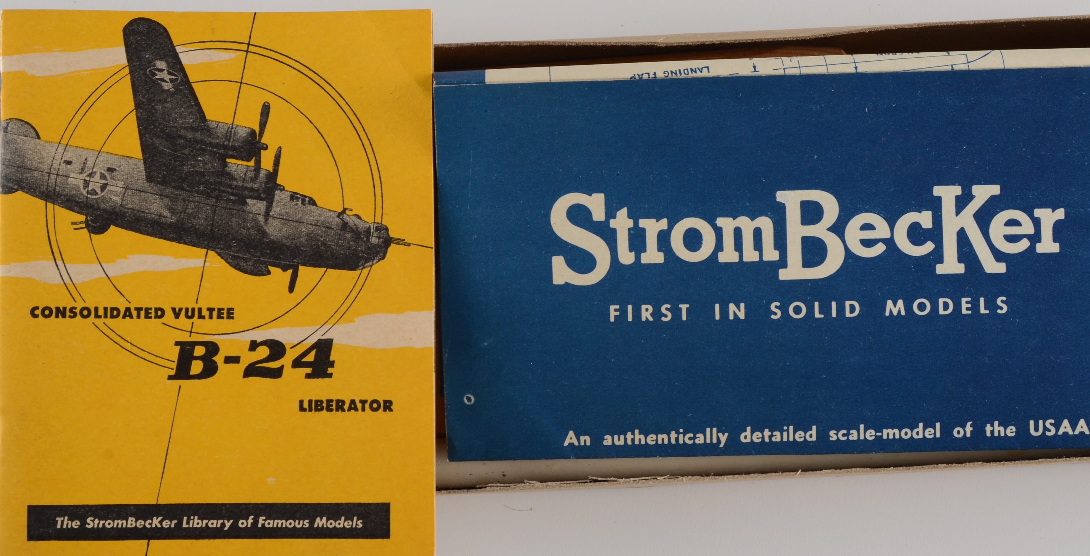 Four Vintage Model Airplane Kits