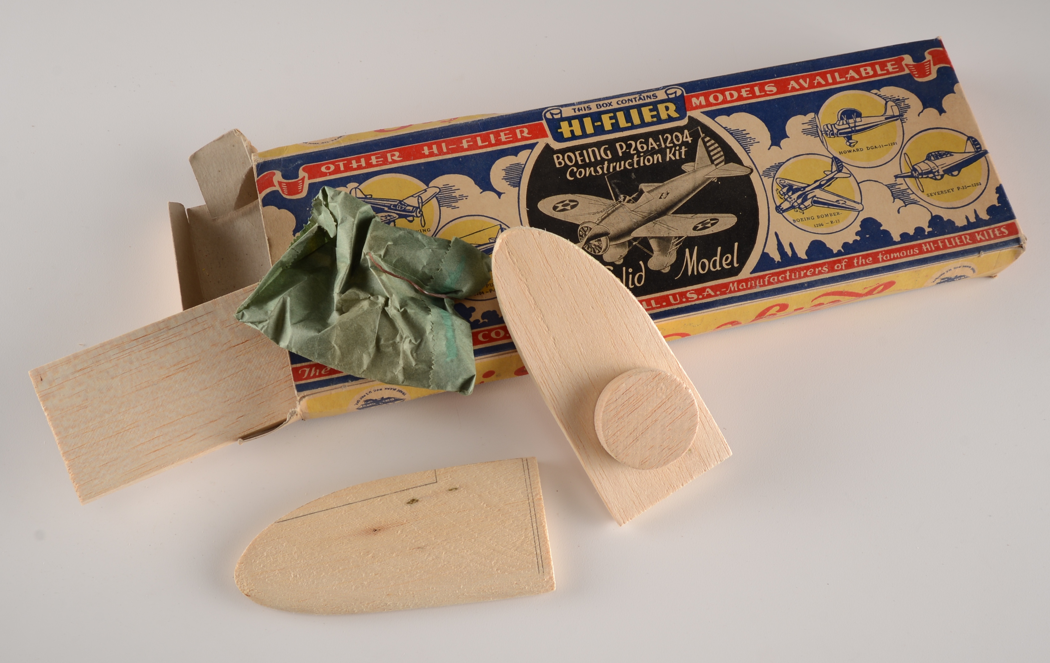 Four Vintage Model Airplane Kits