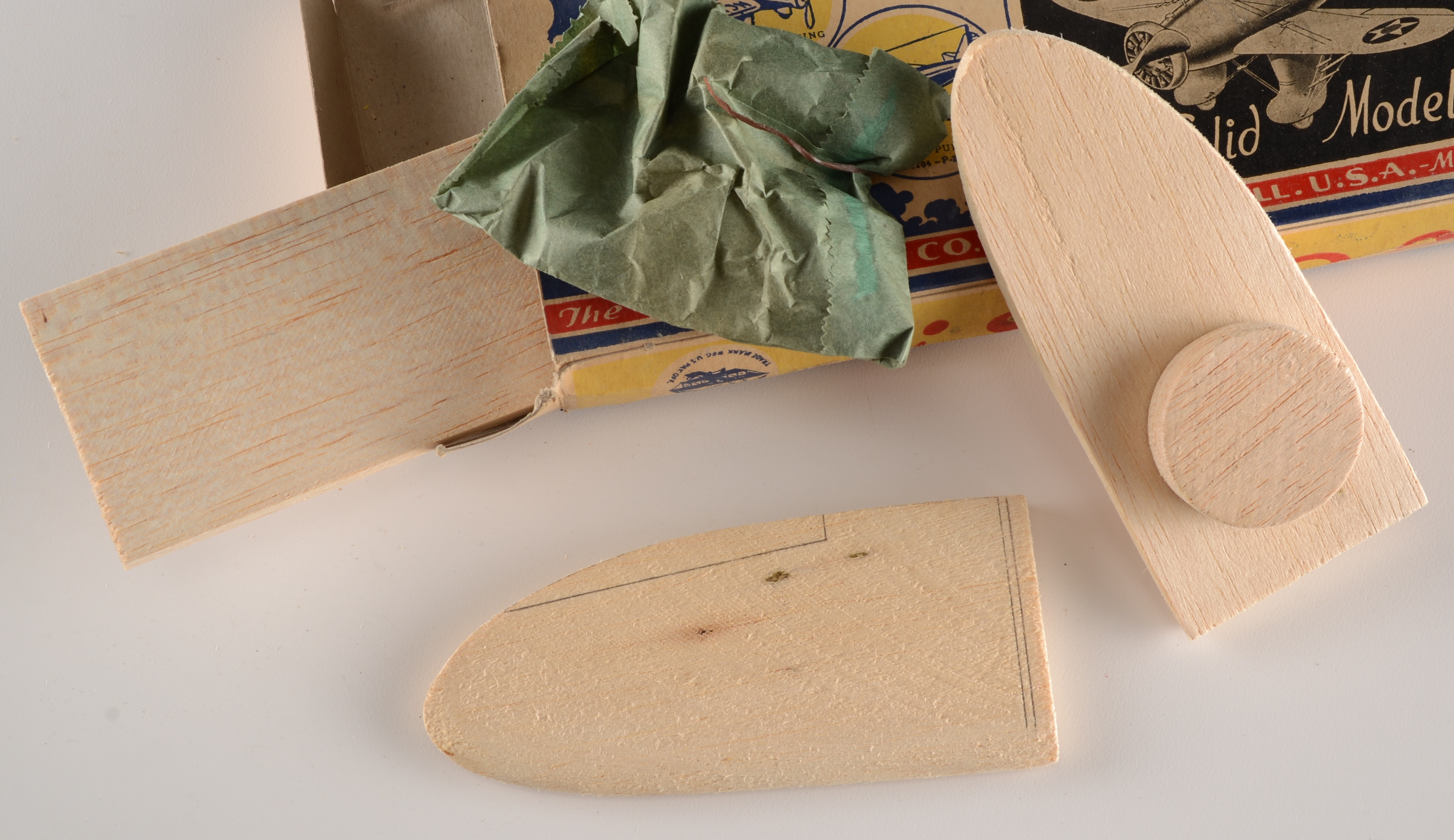 Four Vintage Model Airplane Kits