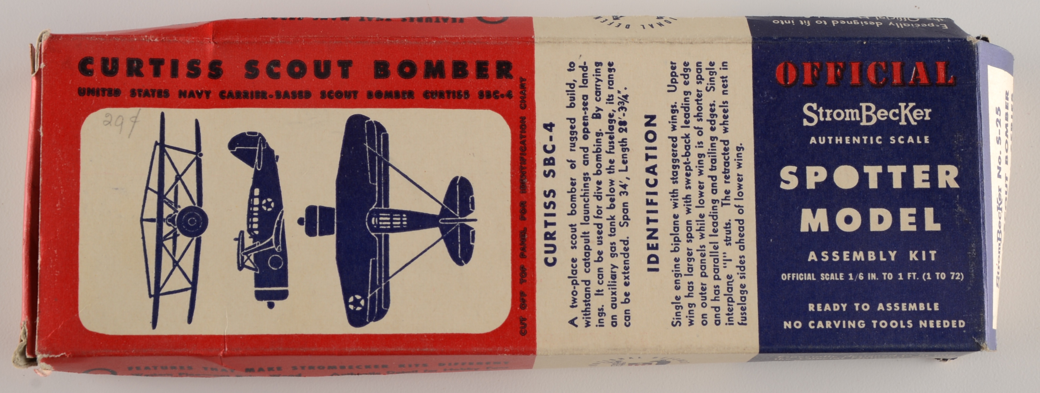 Four Vintage Model Airplane Kits