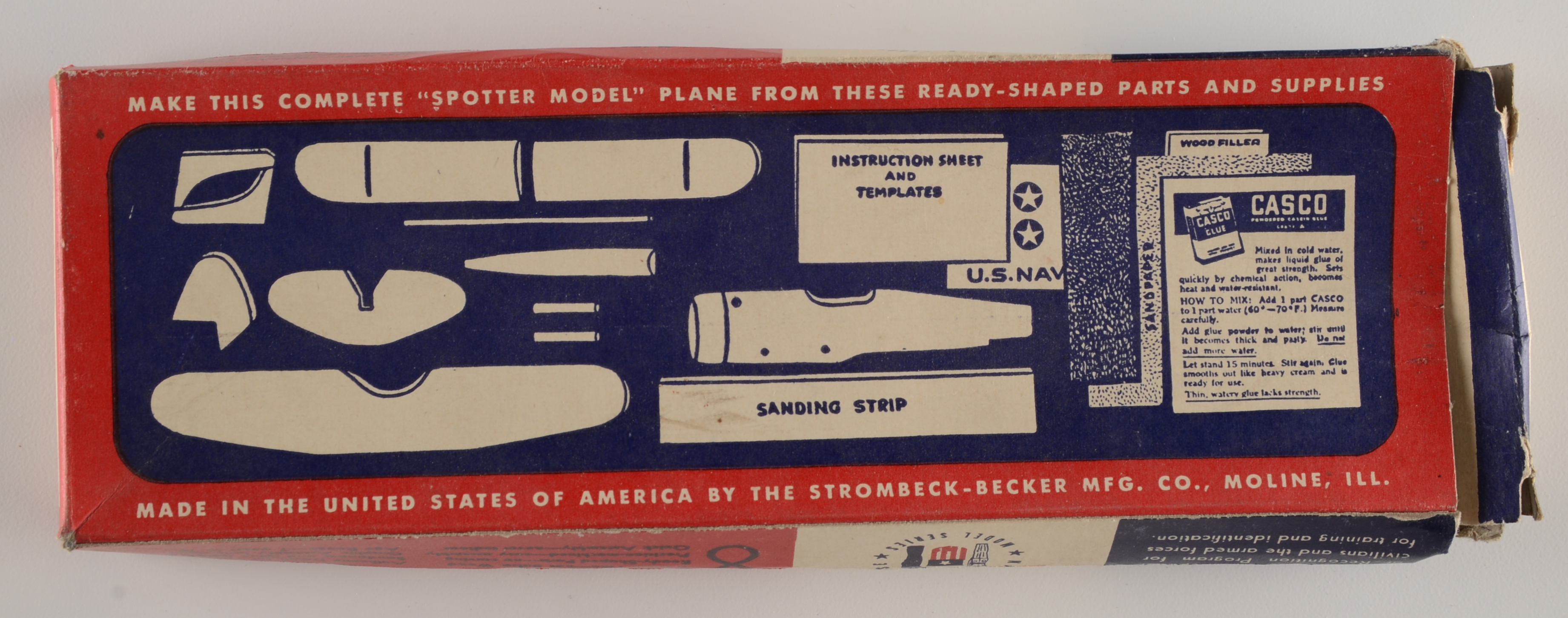 Four Vintage Model Airplane Kits