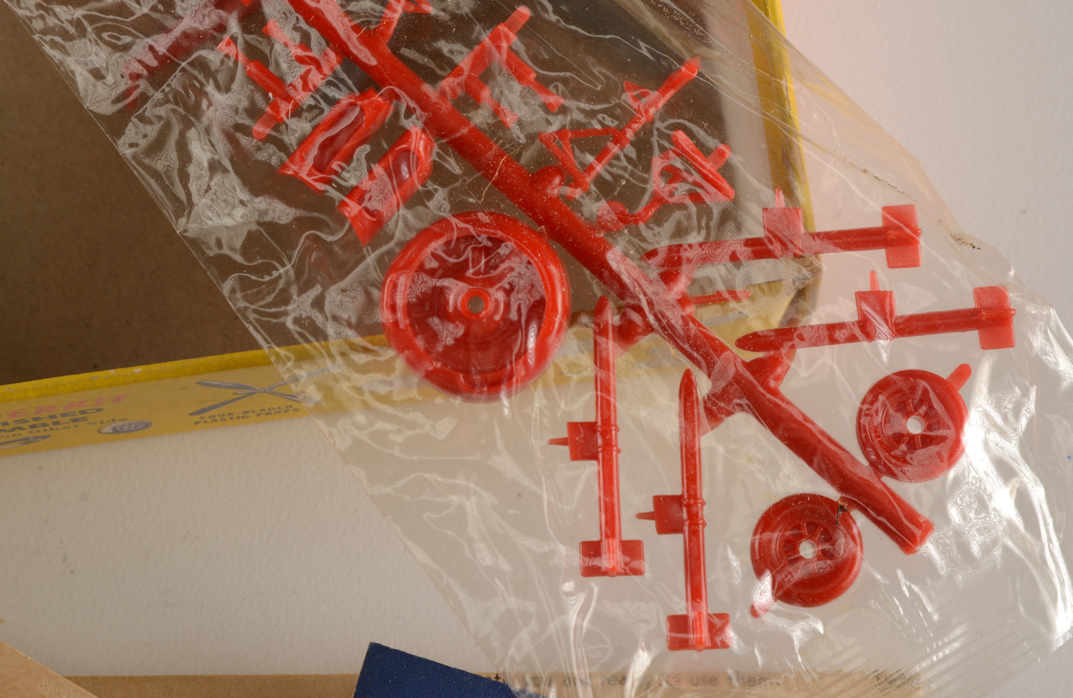 Four Vintage Model Airplane Kits