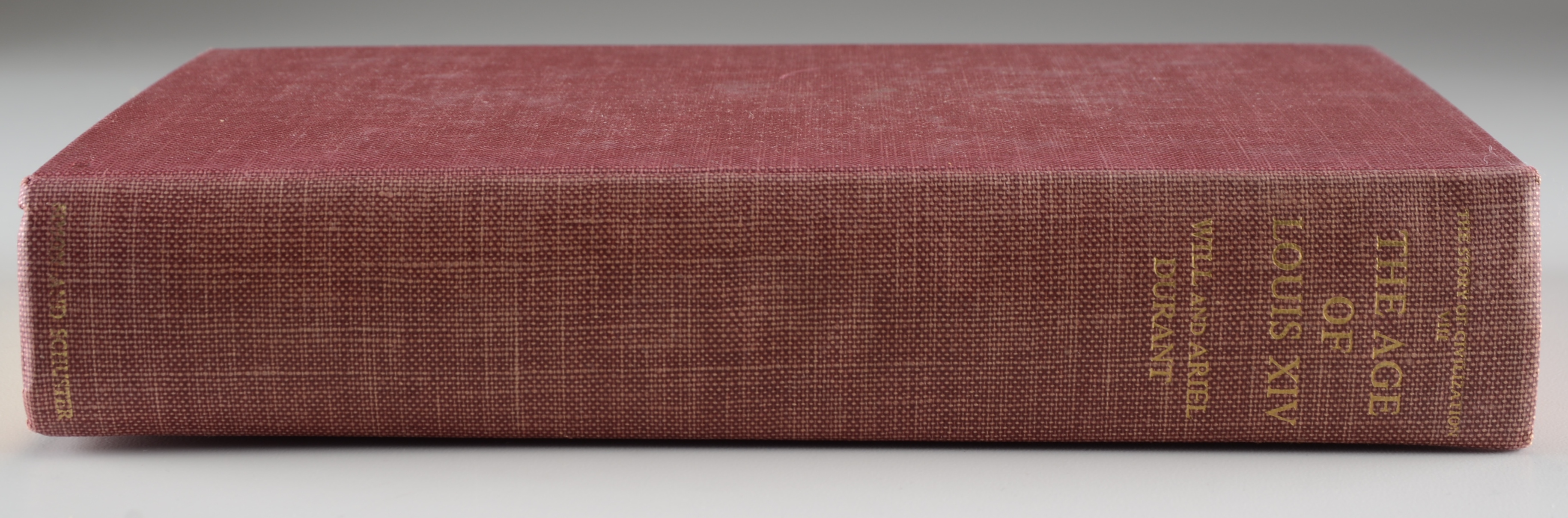 Four Library Collection Hardbound Books "The Story of Civilization" Series