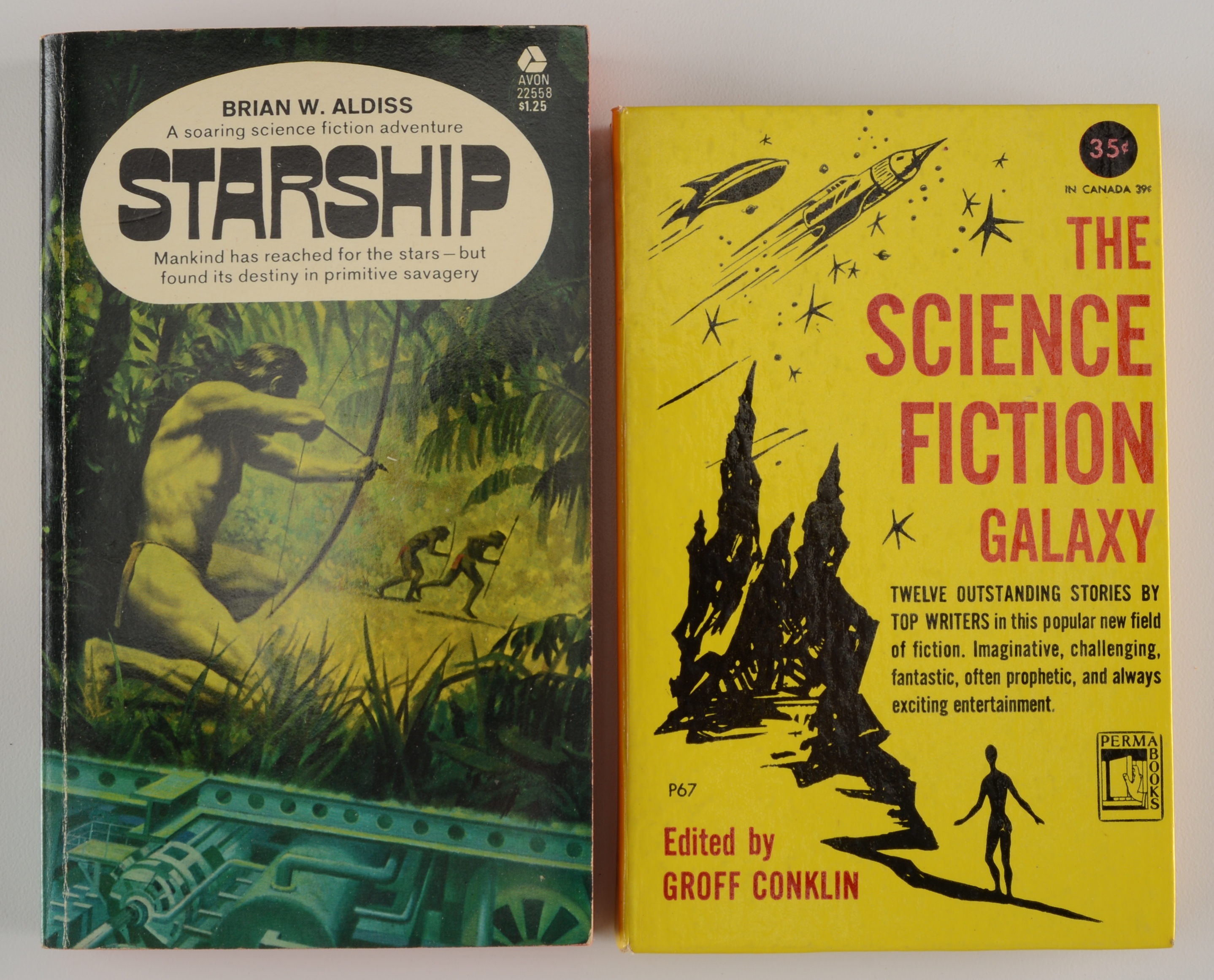 Fourteen Science Fiction Novels from the 1950s, 1960s and 1970s