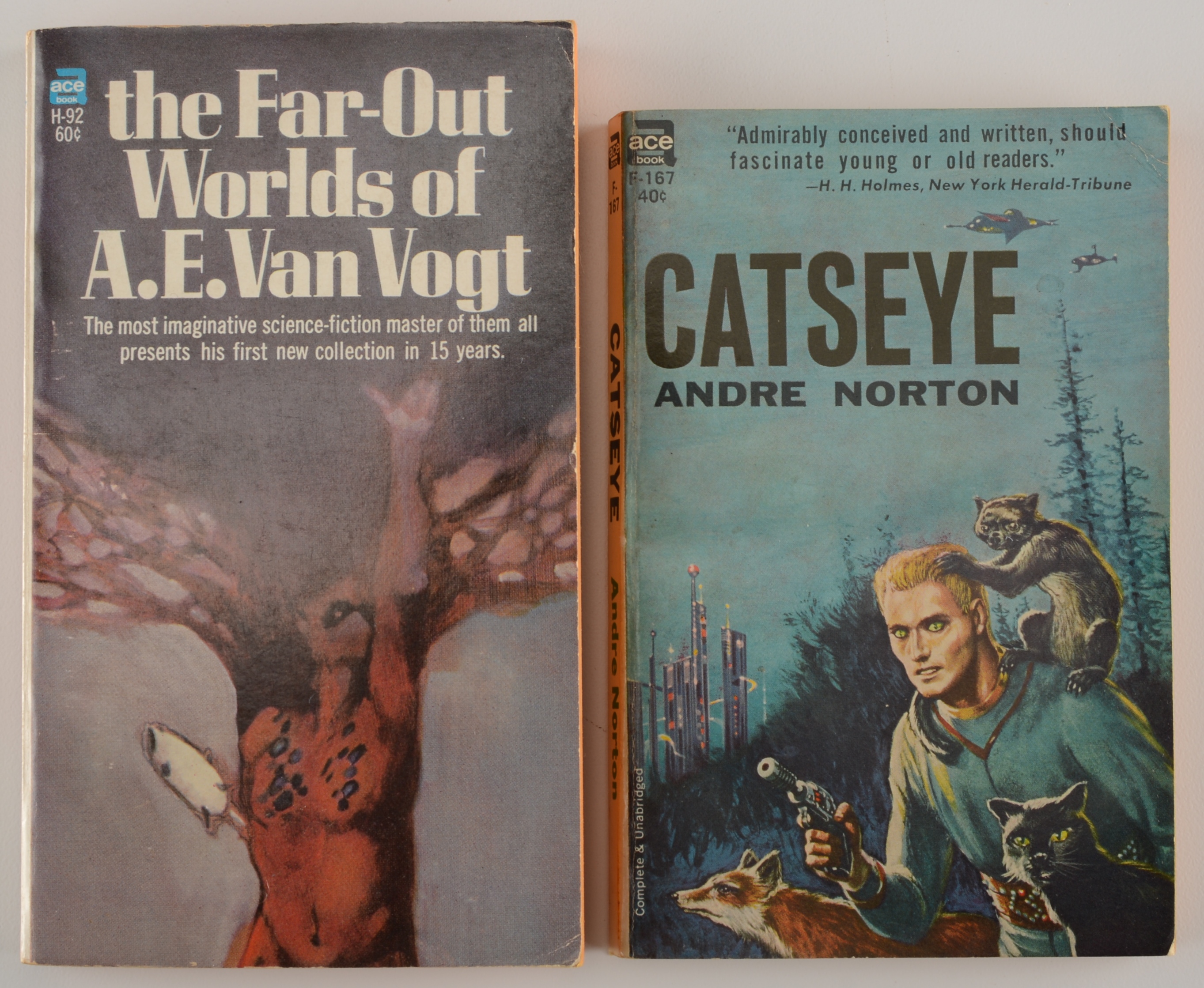 Fourteen Science Fiction Novels from the 1950s, 1960s and 1970s