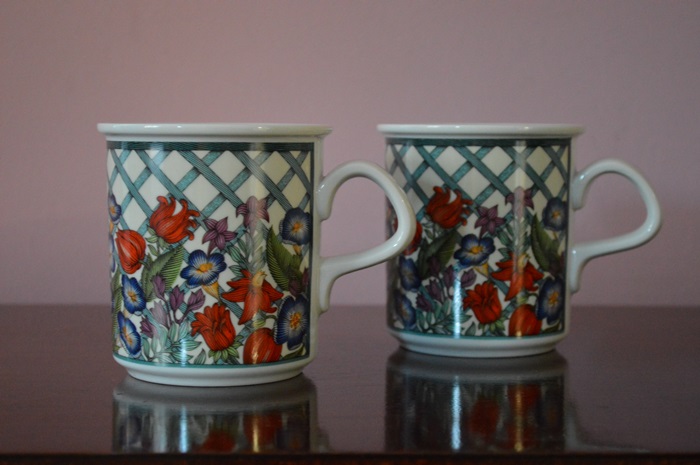 Service for Eight Dansk Nordic Garden Porcelain