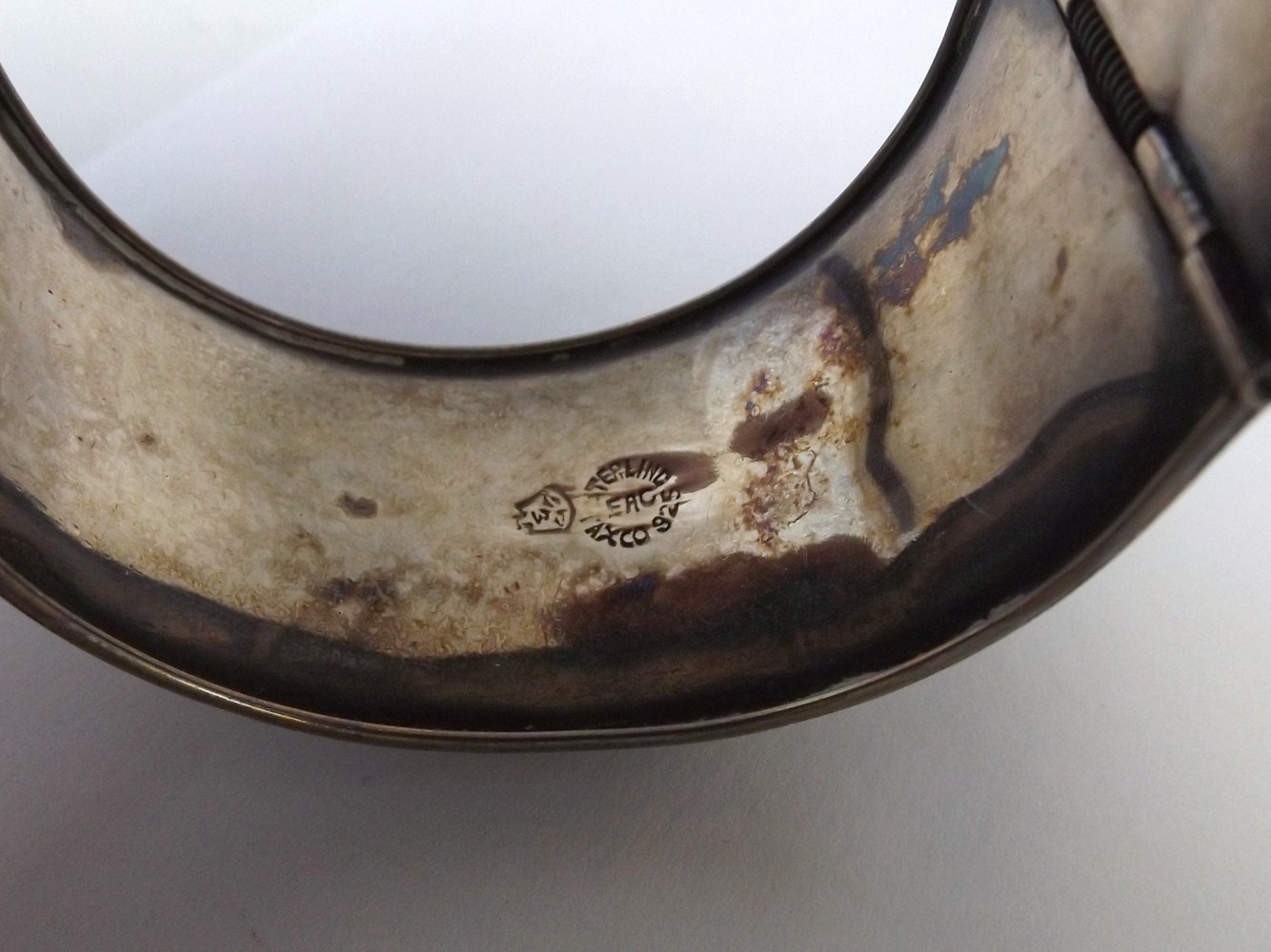 Mexican Taxco Sterling Silver Cuff