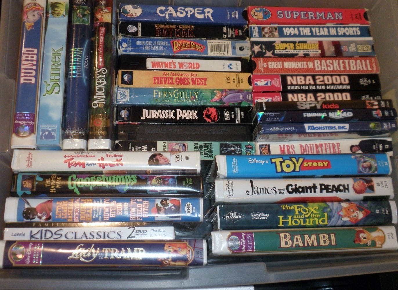  Pioneer DVD Player, Sony VCR Player, Magnavox VCR Recorder