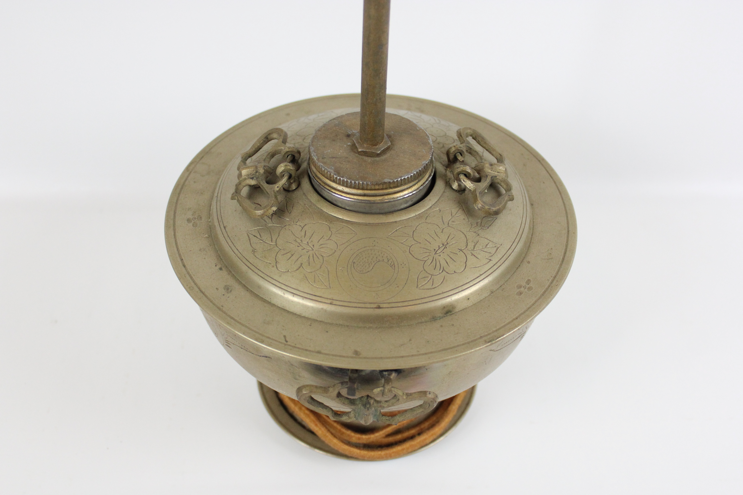 Set of Two Ornate Vintage Lamps