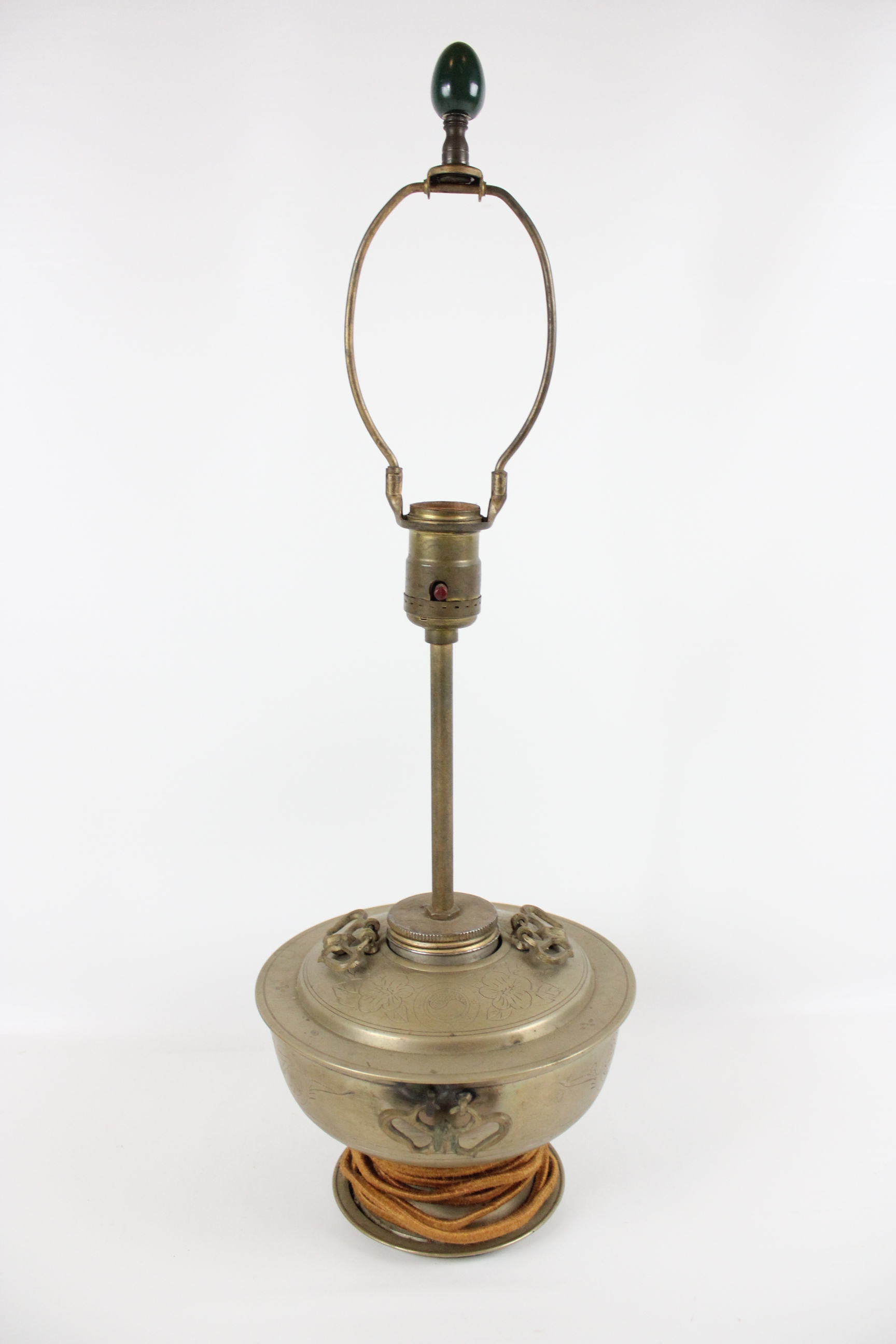 Set of Two Ornate Vintage Lamps