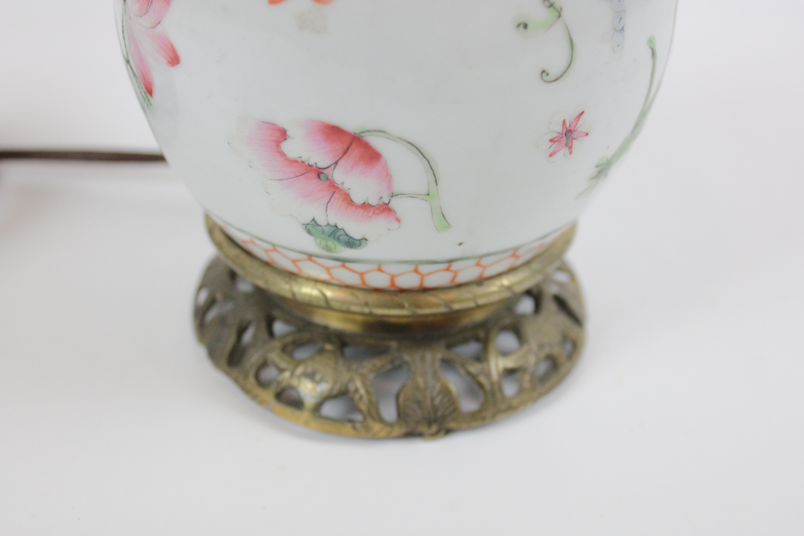 Set of Two Ornate Vintage Lamps