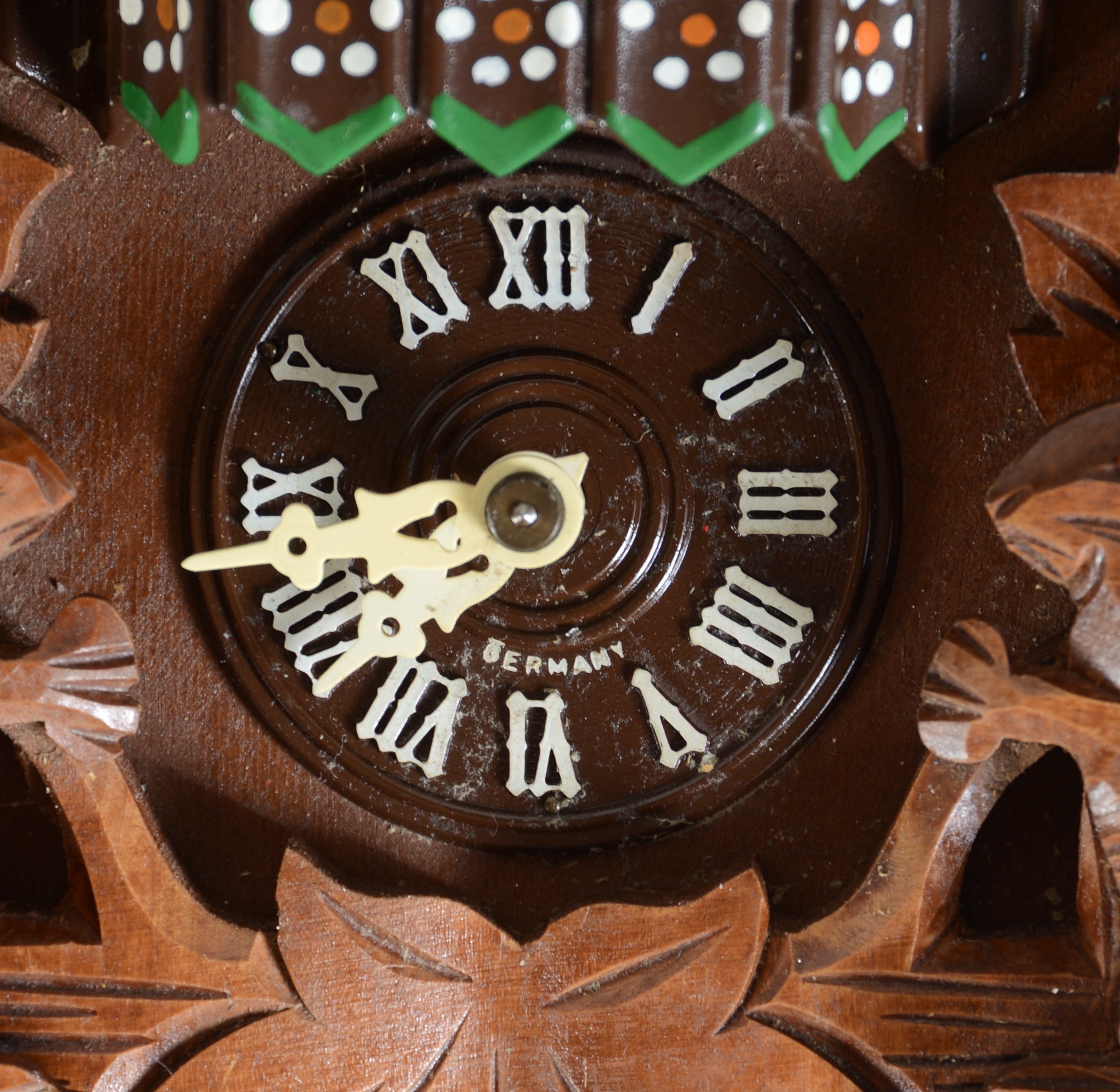 Vintage Cuendet Chalet Cuckoo Clock with Swiss Movement