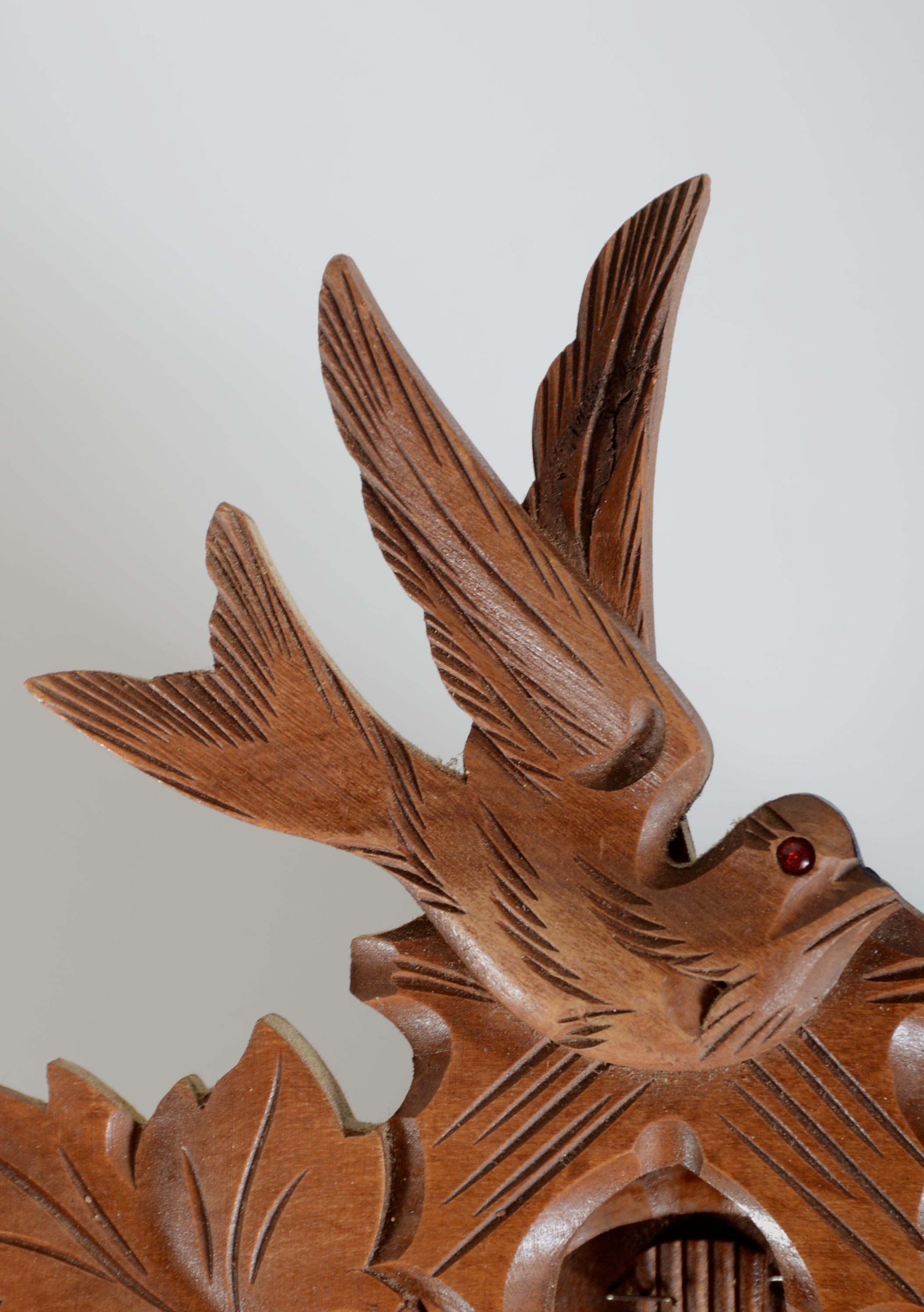 Vintage Cuendet Chalet Cuckoo Clock with Swiss Movement