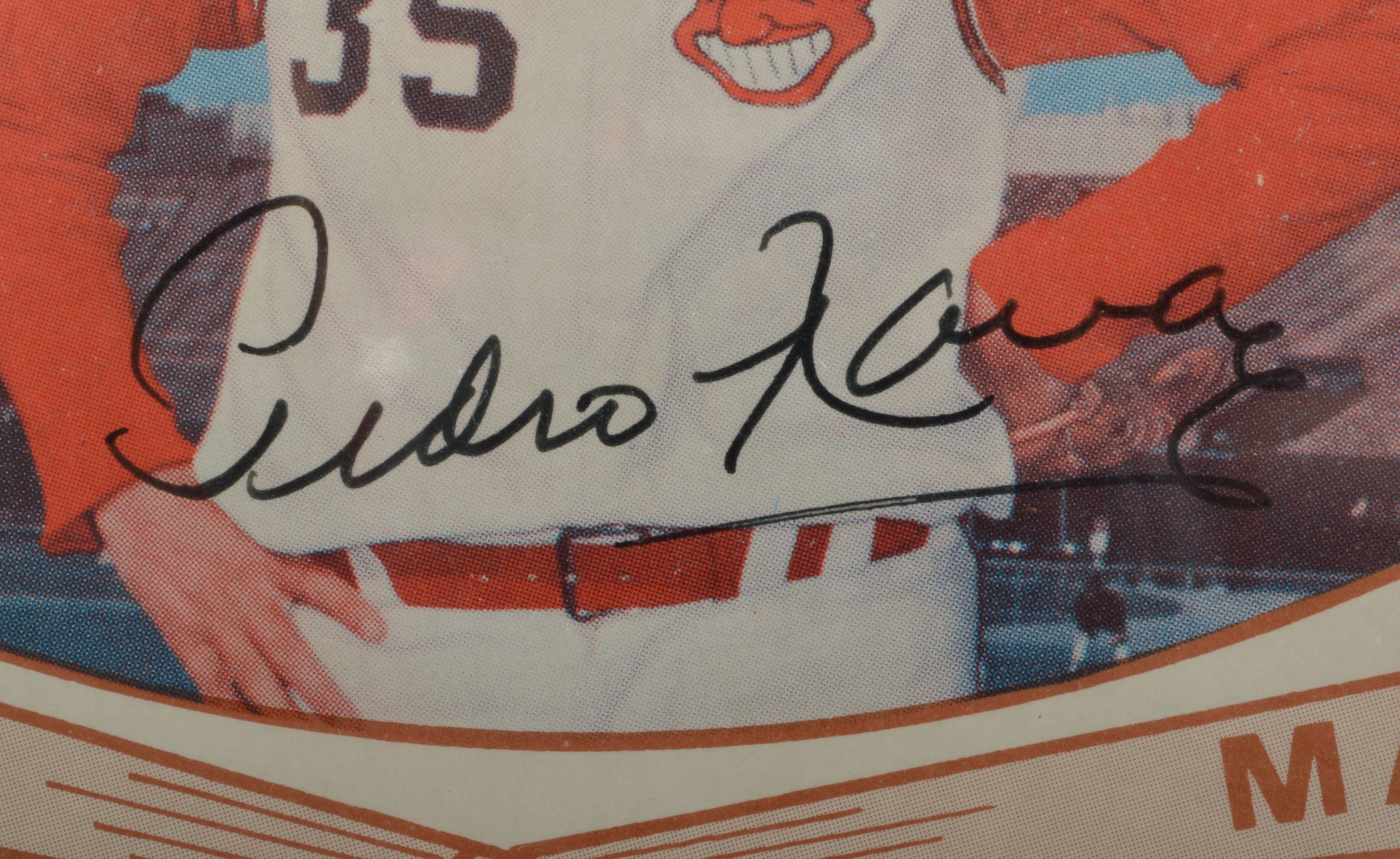 Pedro Ramos Cleveland Indians Cigars Advertisement