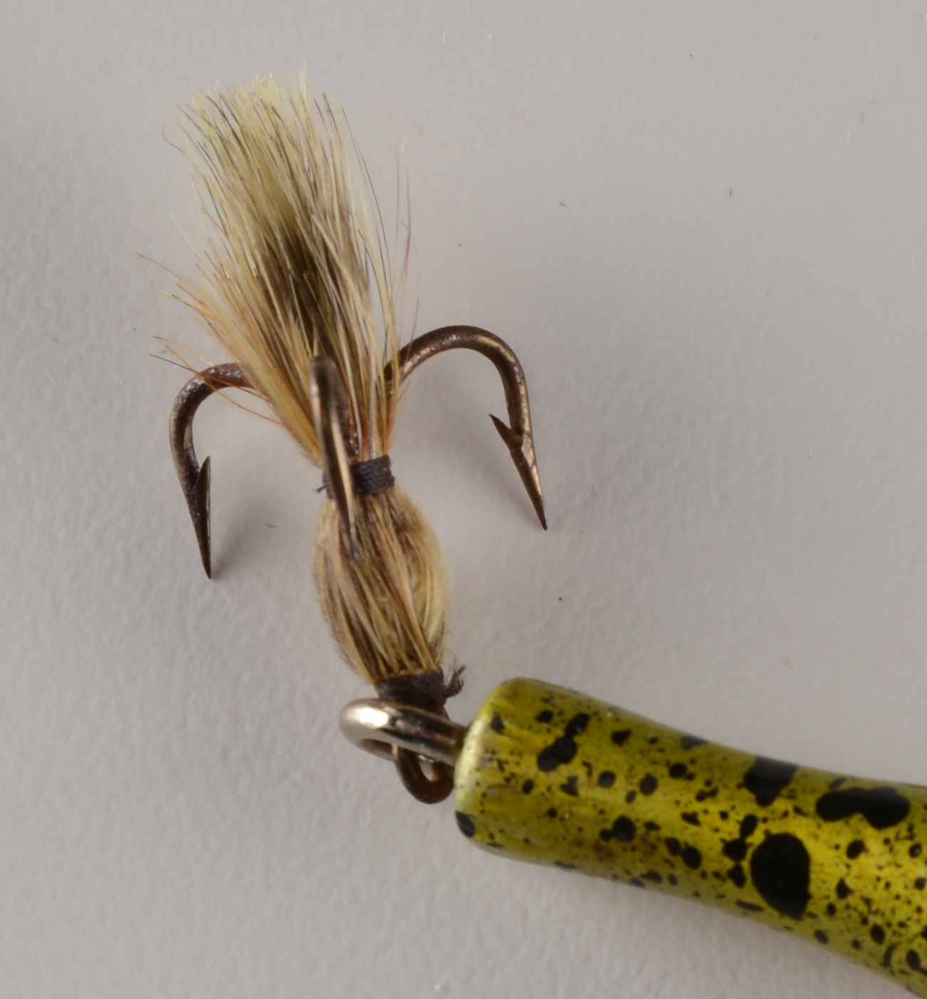 Vintage Wooden Frog Fishing Lure