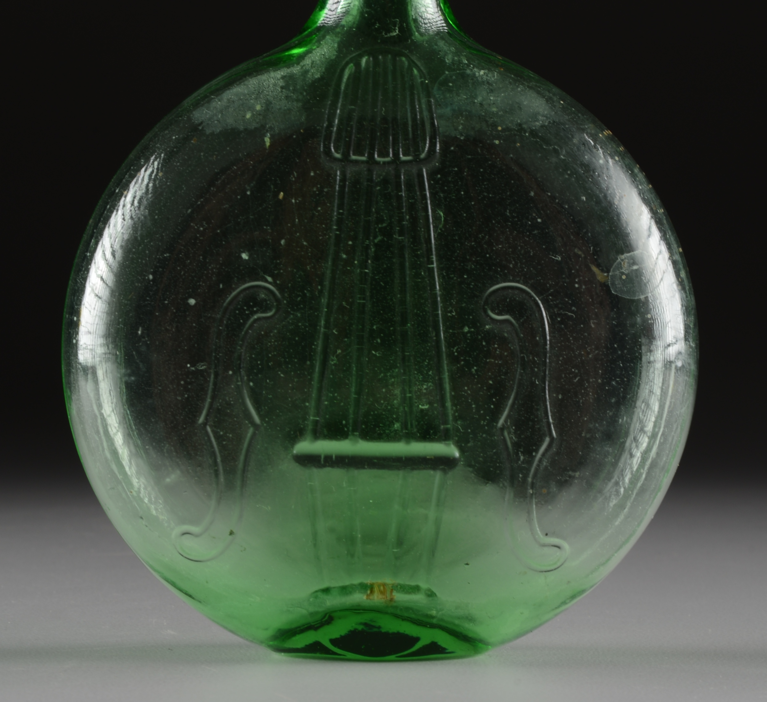 Vintage Green Tint Glass Pieces