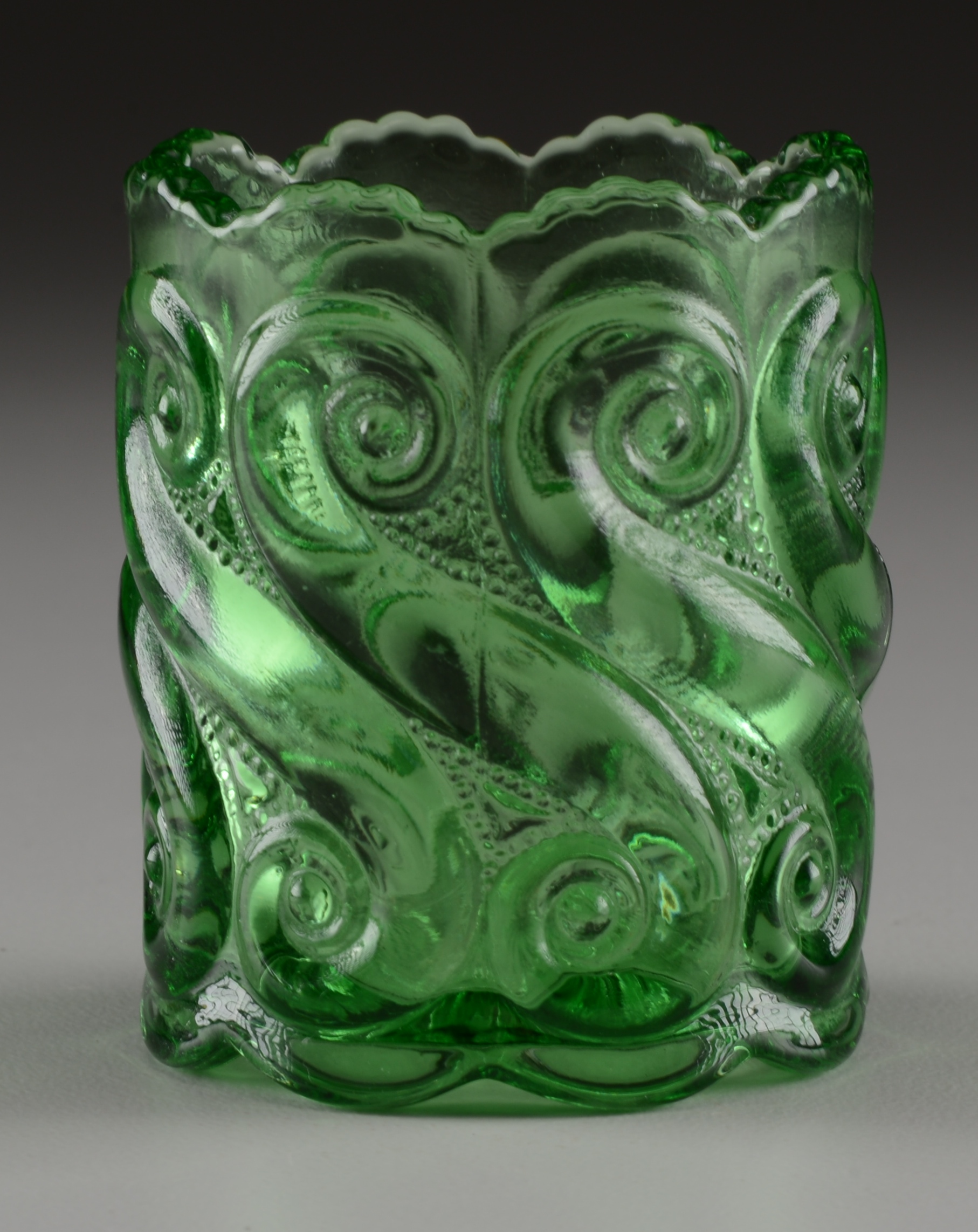 Vintage Green Tint Glass Pieces