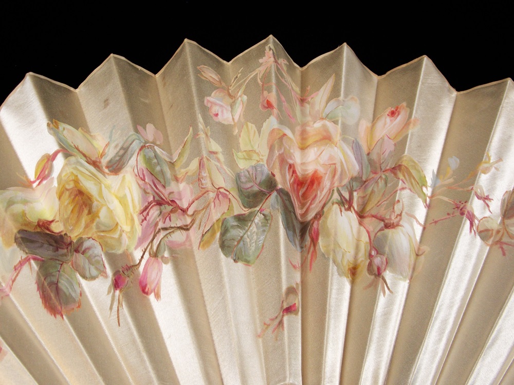 A Marvelous Tiffany & Co. Mother of Pearl Fan from the Paris Exposition Of 1878