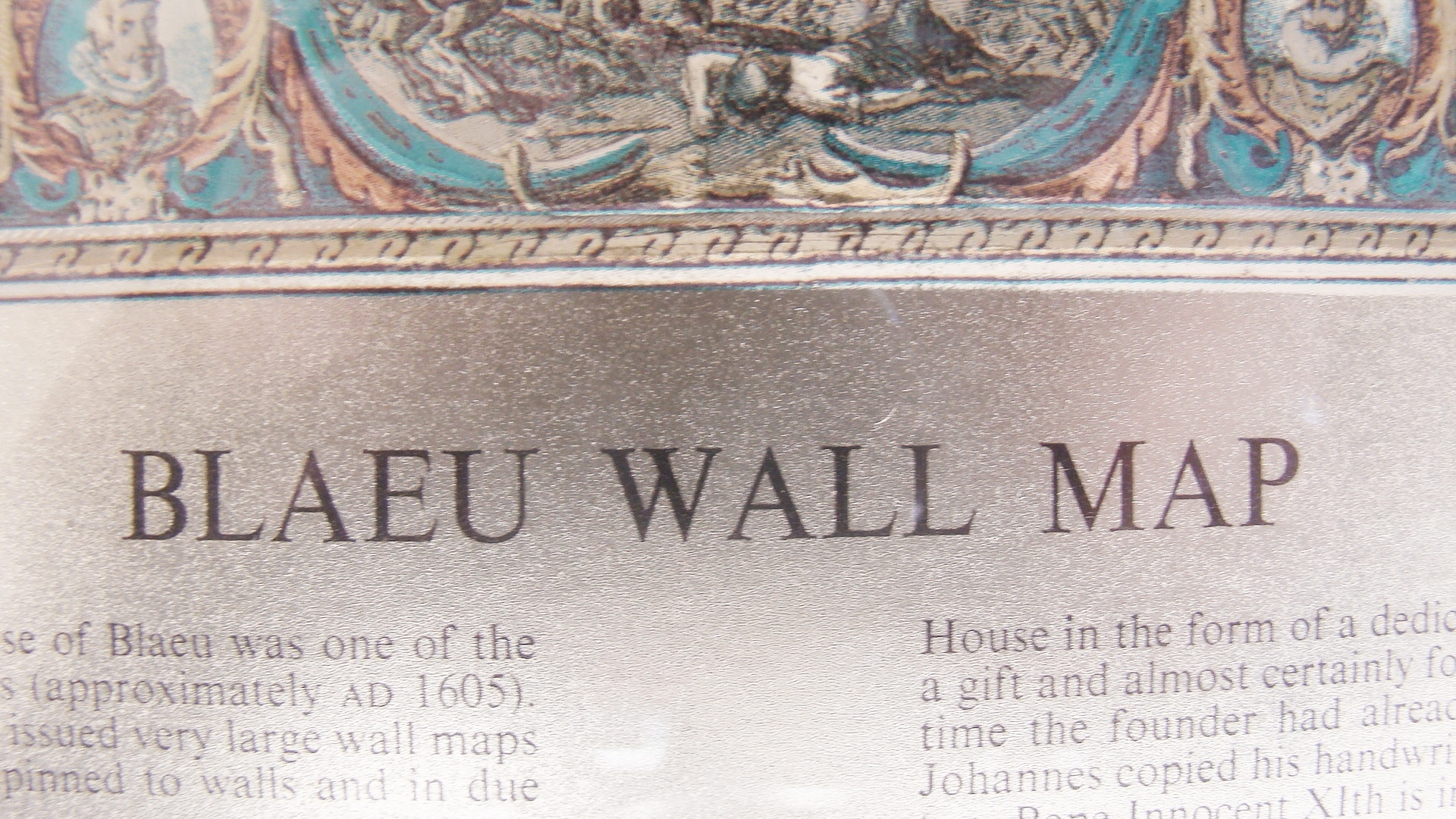 Replogle 10" Reference Globe and Framed Foil Globe Art