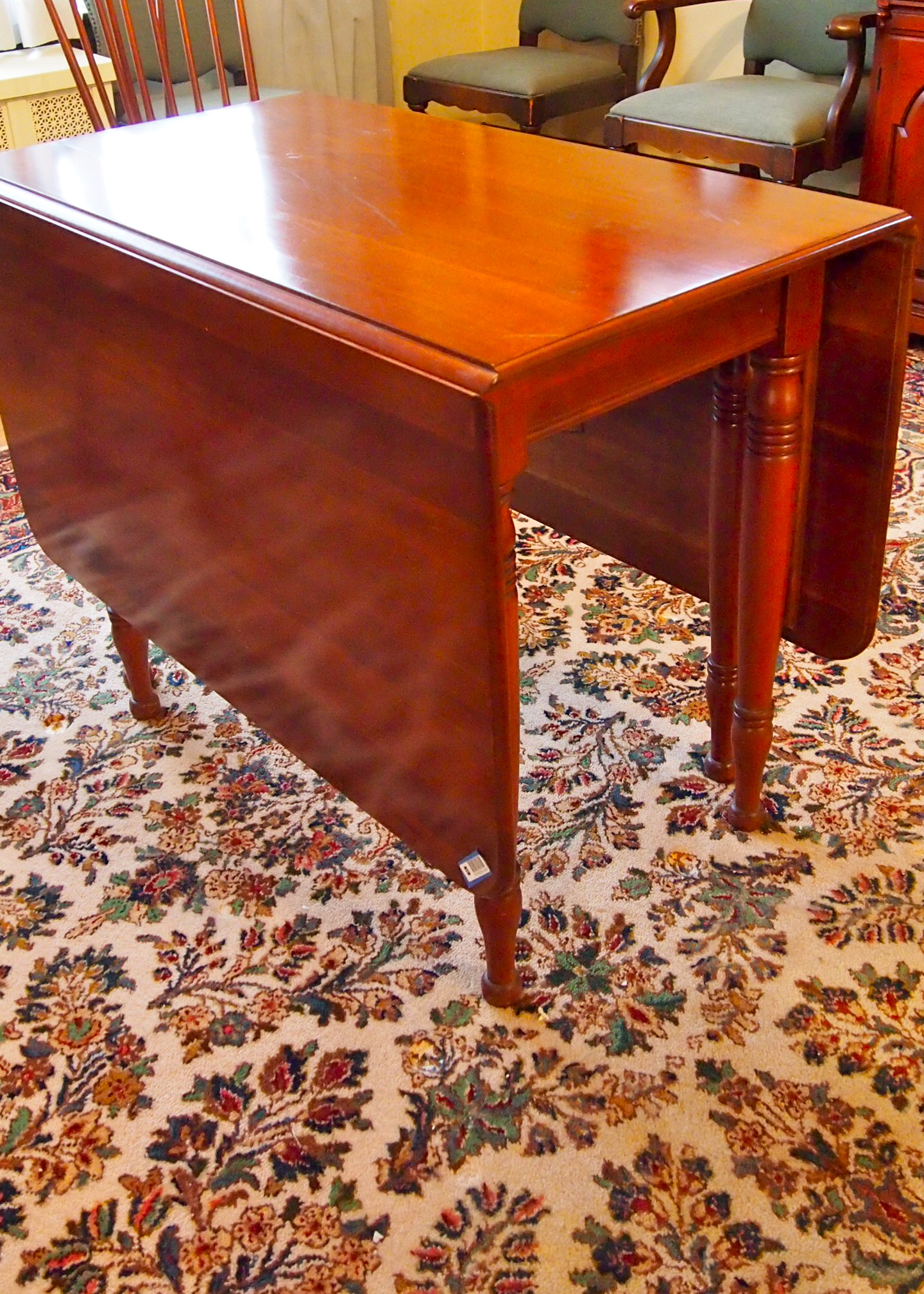 Cherry Wood Dining Table and Chairs