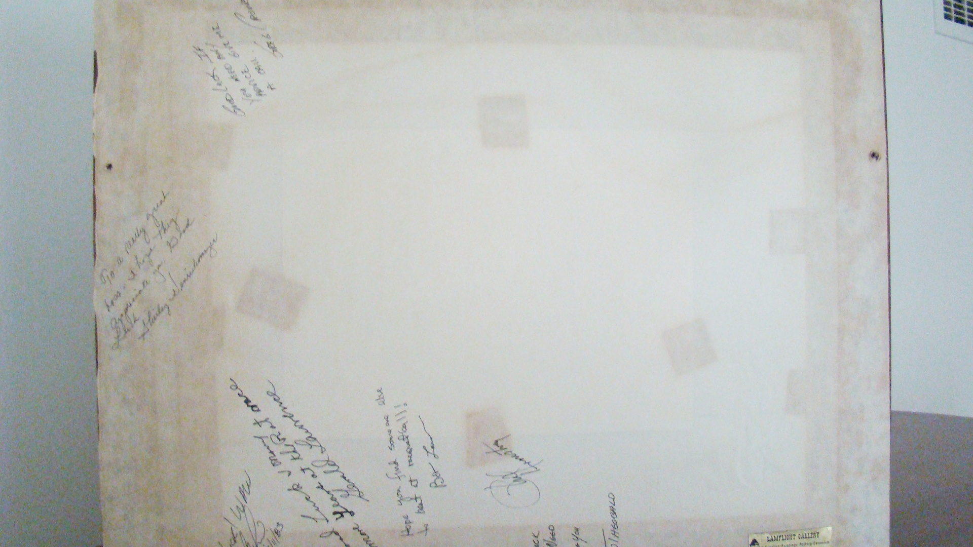  Watercolor by "M. Wilson" Signed and Numbered