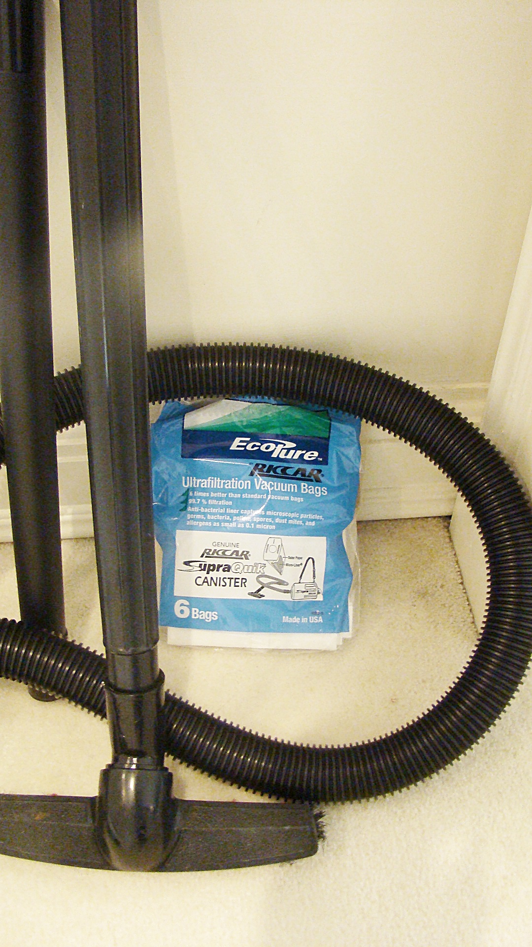 Riccar Supra Quick Portable Vacuum