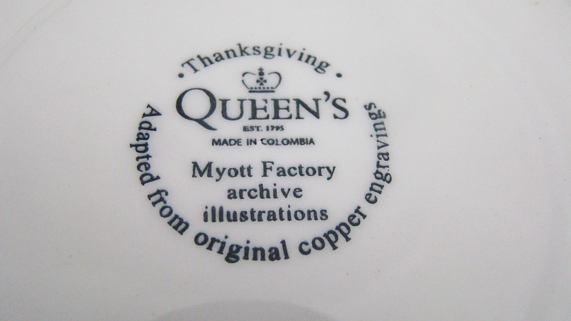 Queen's Thanksgiving Dishes