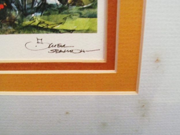 Limited Ed. Omer Seamon Lithographic Print