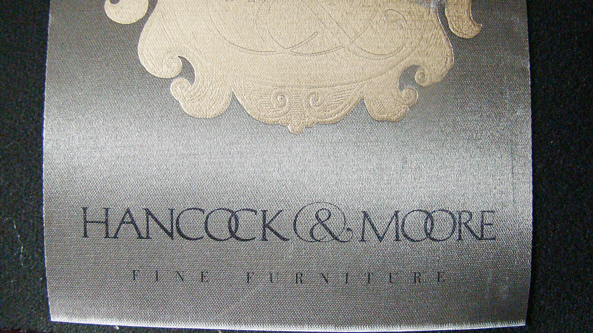 Hancock and Moor Leather Club Chair and Matching Ottoman