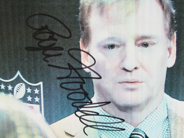 Roger Goodell Signed Photograph