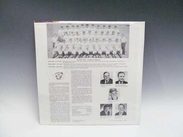 Sealed 1976 Cincinnati Reds Greatest Hits Album