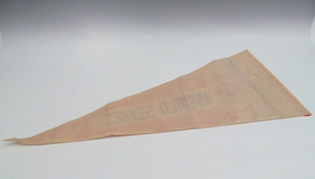 Original 1983 AL Word Series Orioles Champ Pennant