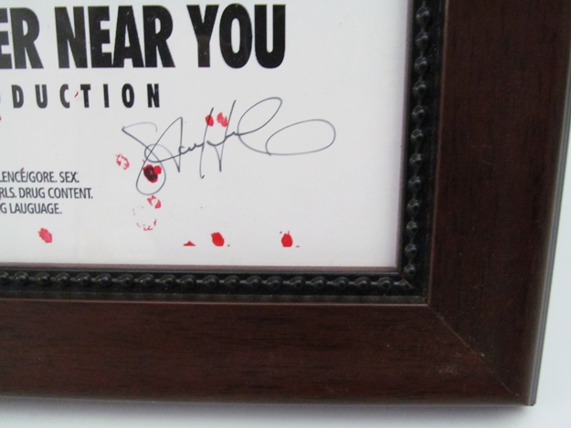 Signed "Girls Gone Dead!" Movie Poster