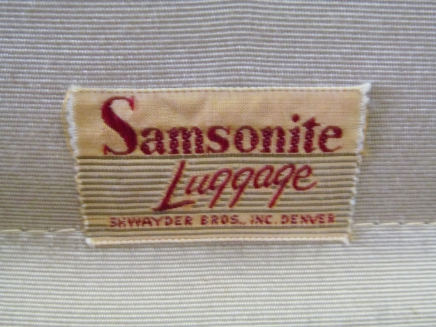 Vintage Three-Piece Samsonite Luggage Set