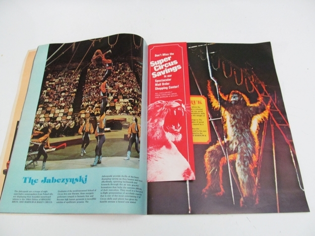 Vintage 1979 Barnum & Bailey Program