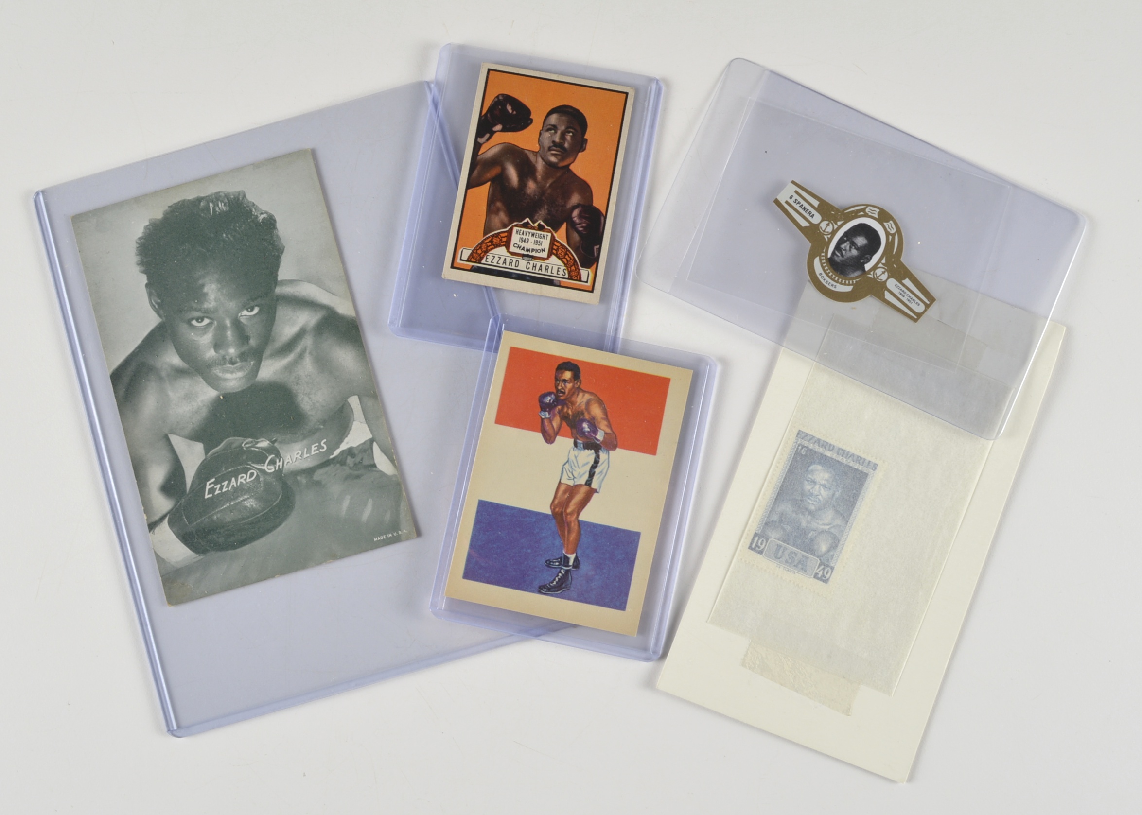 Vintage Ezzard Charles Boxing Items