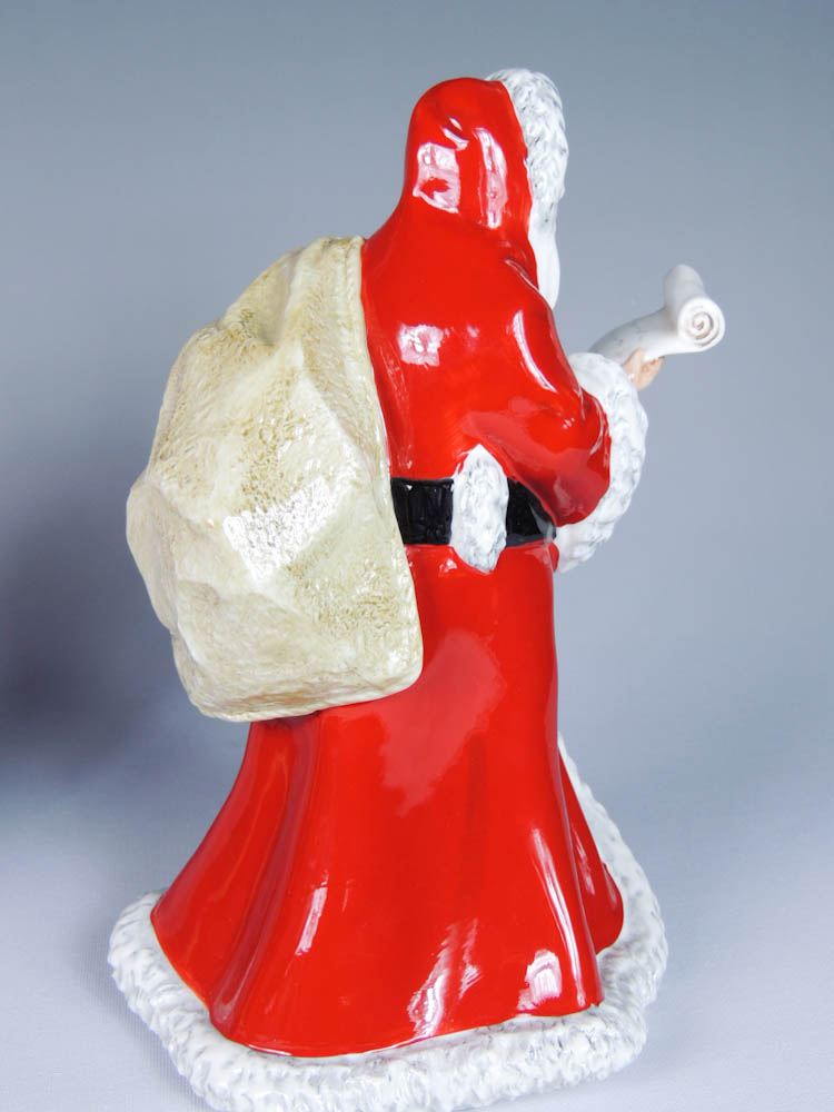 Royal Doulton and Lenox Porcelain Santa Figures