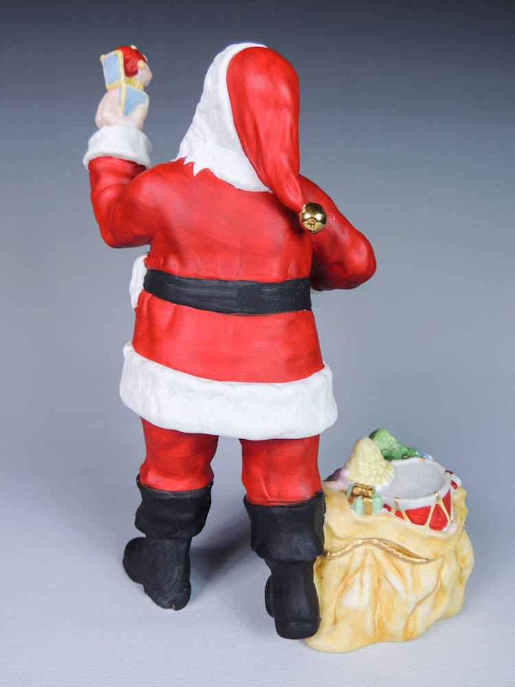Royal Doulton and Lenox Porcelain Santa Figures