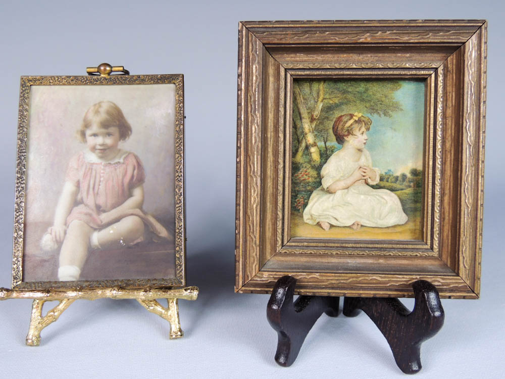 Rosenthal China Bowl and Two Child Miniatures