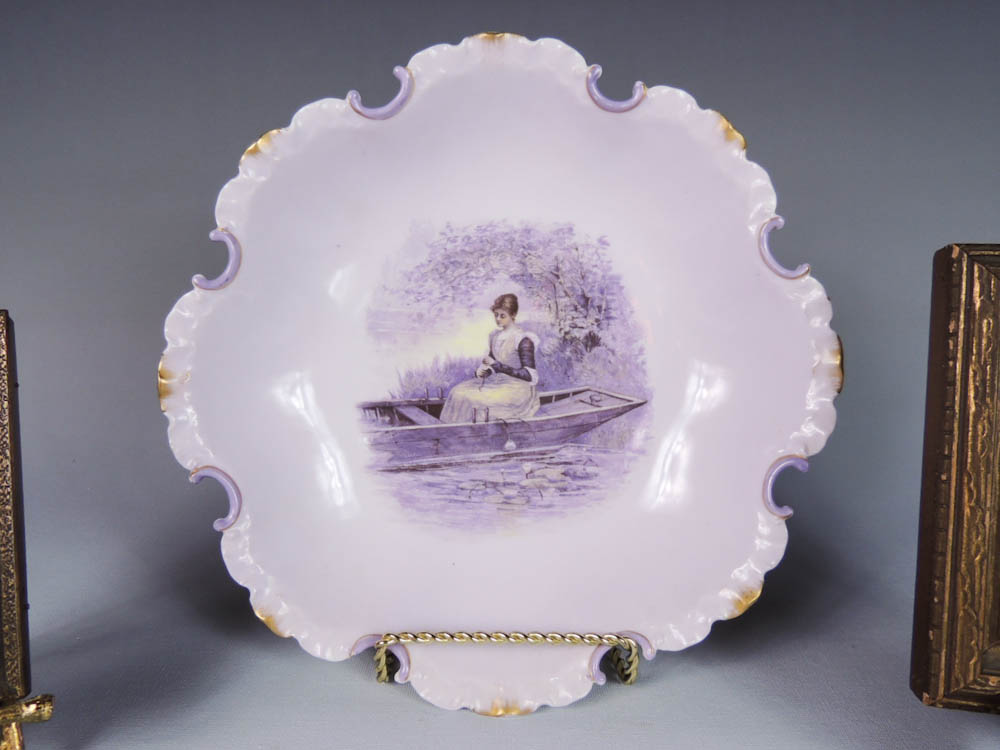 Rosenthal China Bowl and Two Child Miniatures