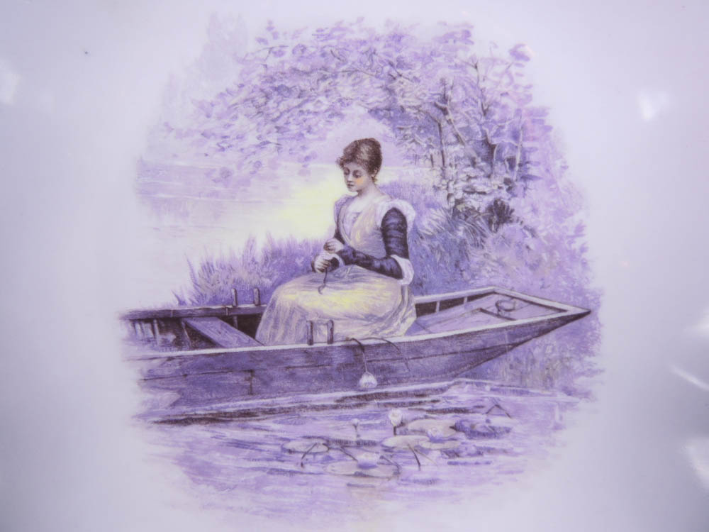 Rosenthal China Bowl and Two Child Miniatures