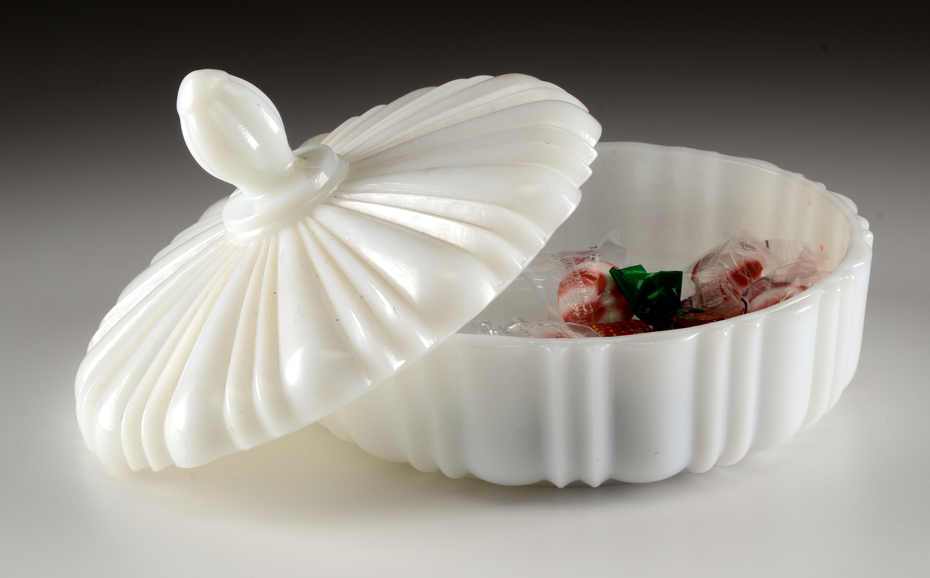 Trio of Vintage Glassware