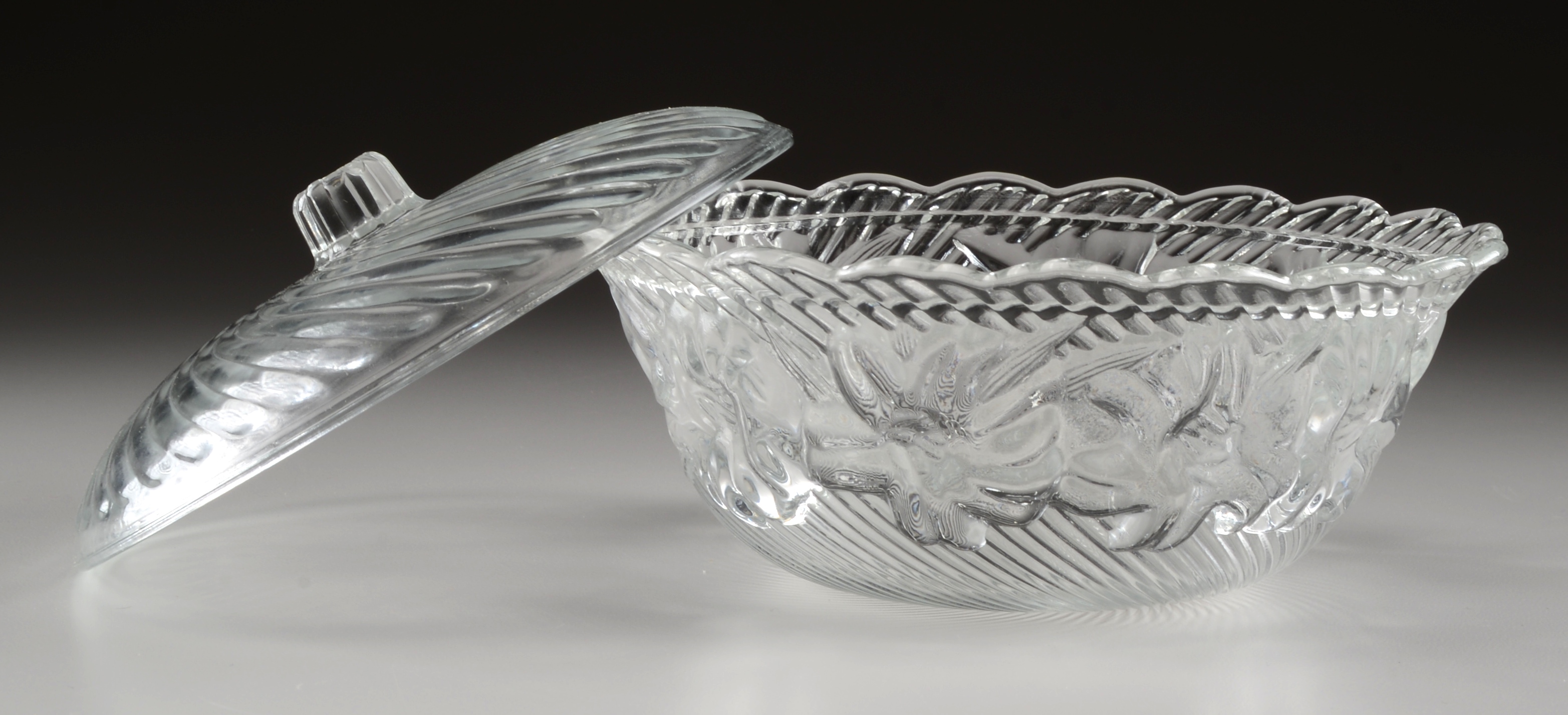 Trio of Vintage Glassware