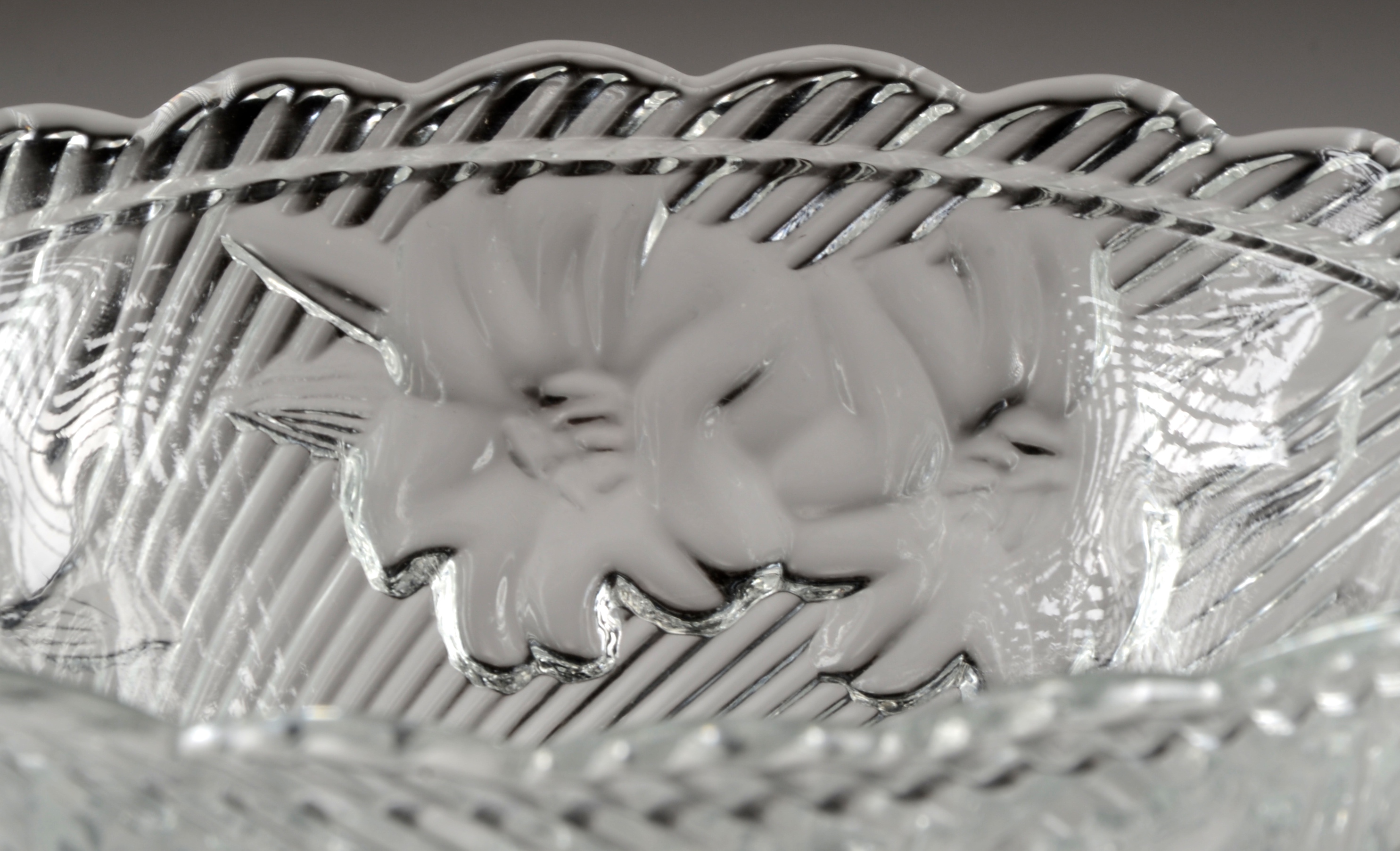 Trio of Vintage Glassware